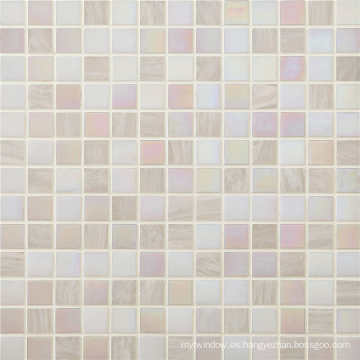 4mm Hotel Decor Mosaico de cristal blanco